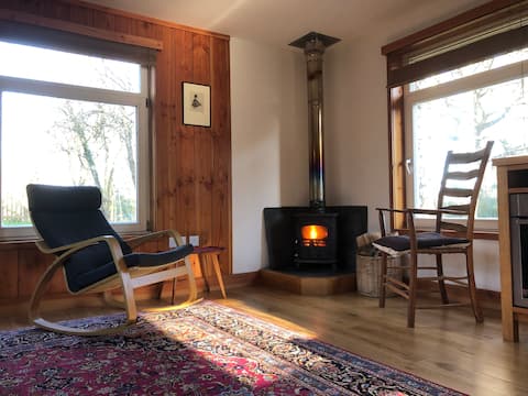 Top performing Airbnb: Birch Tree Cabin, woodland retreat & wood burner in County Of Herefordshire