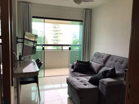 Imóvel de sucesso: Cozy apartment, swimming pool and ocean views! em Jardim Armação