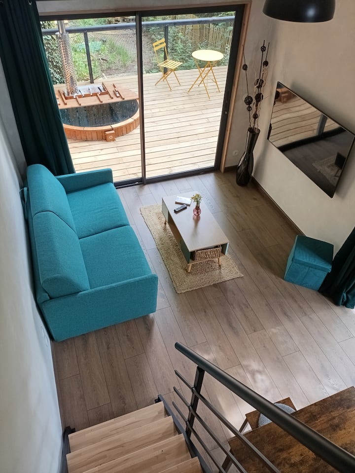 La Cabane Du Chêne - Spa Finlandais Privé - Moselle