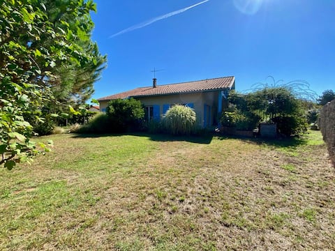 House near the ocean in Les Landes