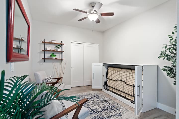 Fleksibilna soba s udobnim madracem na izvlačenje.