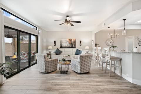 Successful Airbnb property: Private Patio & Fire Pit Near Canal Trails in East Scottsdale