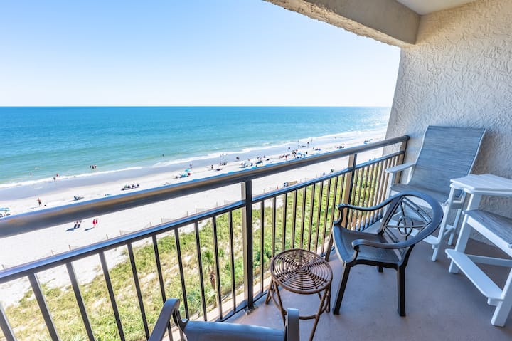 Surfs Up! Oceanfront Heated Pool - Myrtle Beach, SC