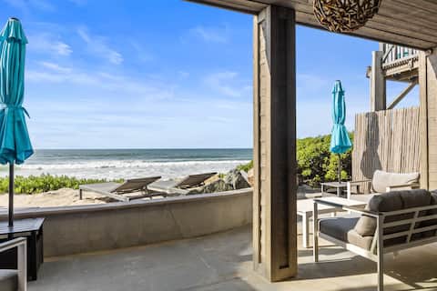 Oceanfront w/ Private Beach