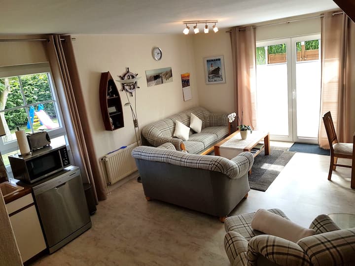 Wunderschönes Ferienhaus Mit Kamin An Der Nordsee - Otterndorf