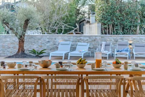 Villa Caprev. Everything within walking distance: beach and center
