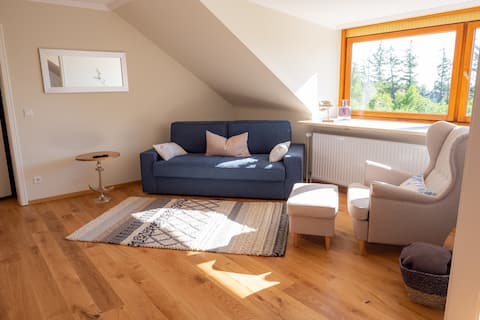 Successful Airbnb property: Vacation home by the sea with balcony in Husum