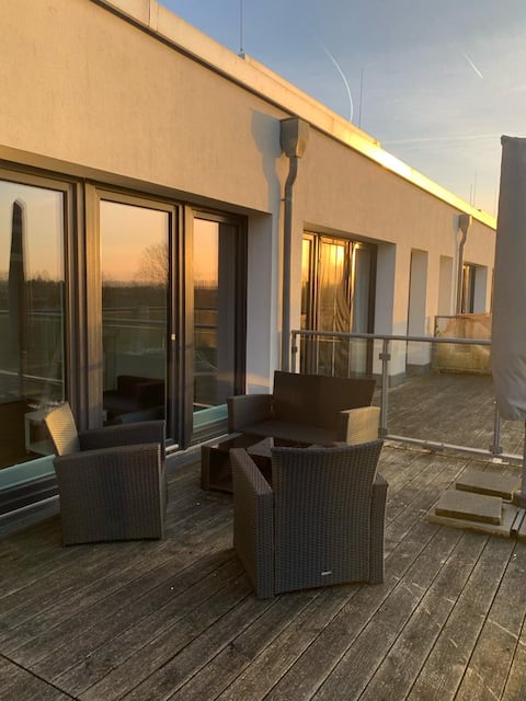 Penthouse with large terrace