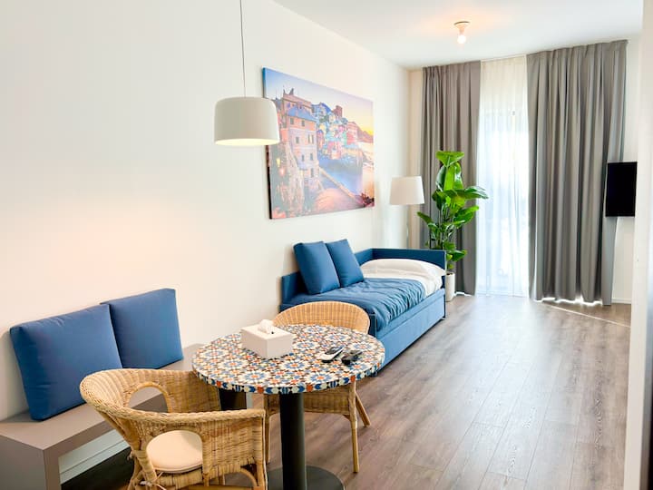 Palazzo Del Porto - Apartament Deluxe With Terrace - Gênes