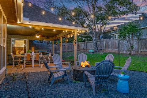 Sunny Haven: Austin Retreat • Spacious • Fungames!