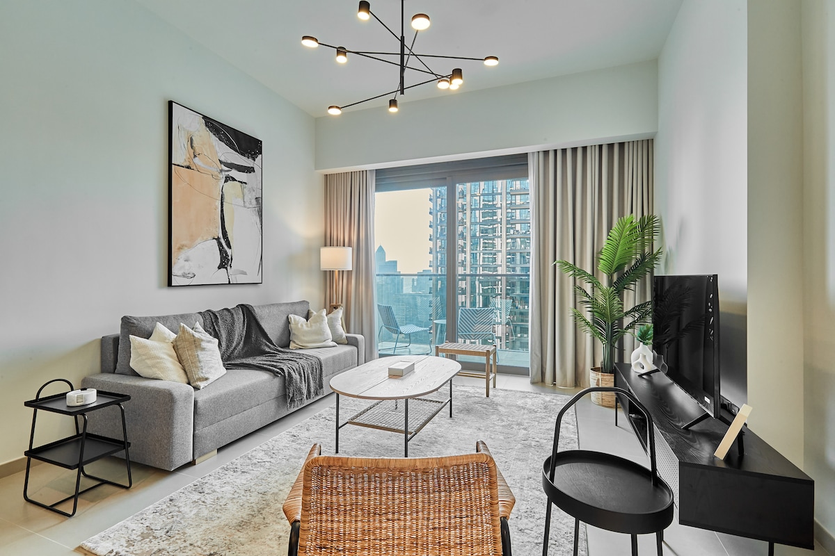 Airbnb con mejor rendimiento: Lux 1 BD | 5 Min to Dubai Mall & Burj Khalifa en Dubai
