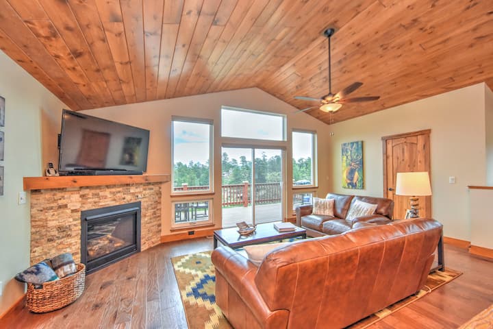 Great Views From 2 Decks, In-town, Hot Tub! - Estes Park, CO