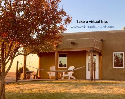 Popular Airbnb listing: Three Dog Night Overlooking Lake Meredith in Southern Colorado Rural