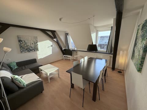 Top performing Airbnb: City Center – Duplex 4.5 rooms, quiet, city view in Wipkingen