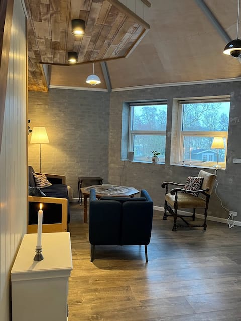 Successful Airbnb property: Guest house in the countryside with beautiful views - 8-sided house in Skanderborg