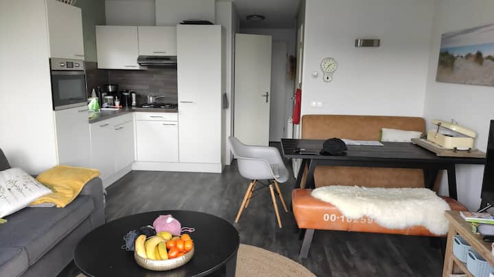 Stijlvol Tiny House Op Park Nabij Zee - 荷蘭