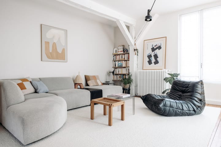 Grand Duplex Calme Et Lumineux, 140 Mètres Carrés - Aubervilliers