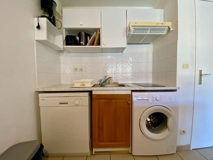 4 /5 person apartment with lake view