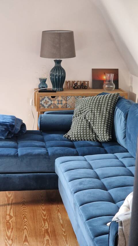 Vacation home Weitblick with sea view