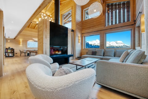 Chalet de luxe sur les pistes