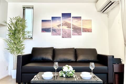 Modern Spacious 4LDK House| Ueno&Shinjuku 15 min