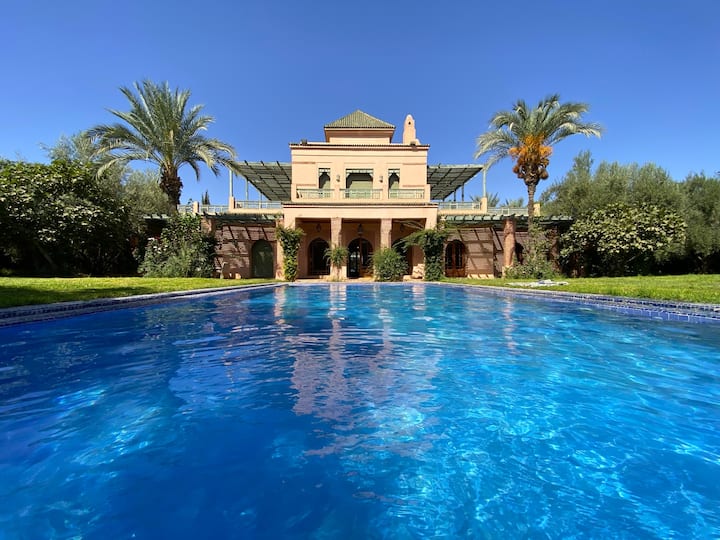 Villa Rita - Luxueuse Villa Avec Piscine Privée - Marrakech
