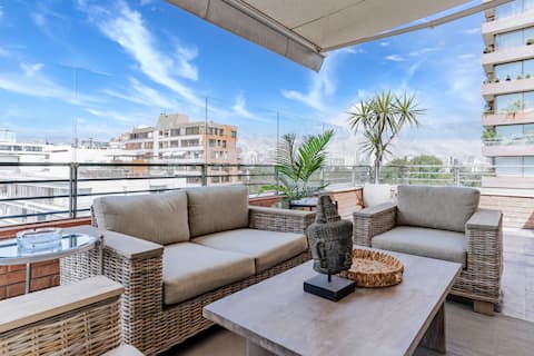 Exclusive Penthouse with views of the mountain range