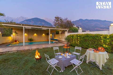 1BR @ Opulent Villa in Dharamshala Pool Kids Zone