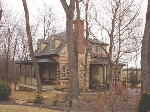 "Breeches Pocket" C.Wr Log Cabin/House Getburg-DC