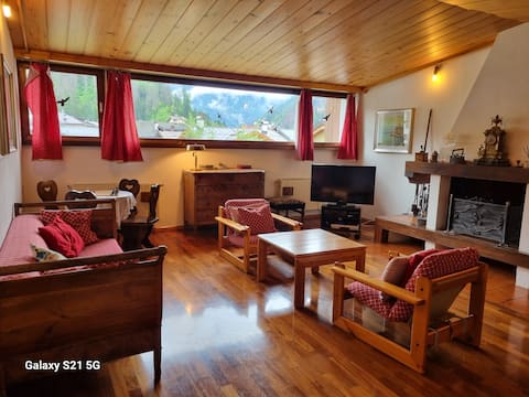 the window on the Dolomites