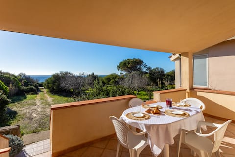 [Mandriola] House facing the sea - Free WiFi