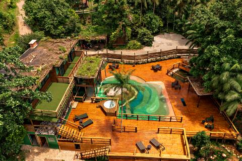 Cabana Aquário: Priscina Privativa + Jacuzzi Aquec
