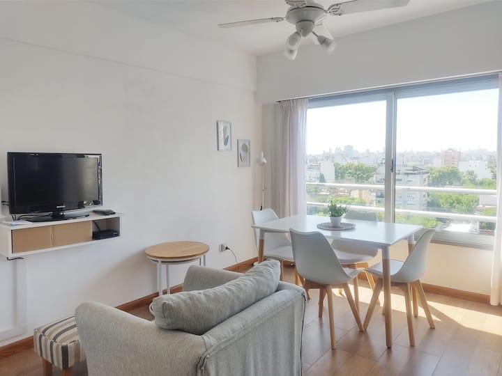 Kitnet com vista panorâmica em Chacarita