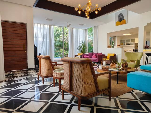 Villa in Goa with a private pool