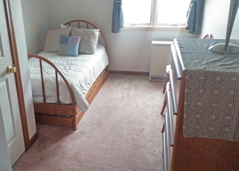 3er dormitorio, cama con dos camas individuales debajo