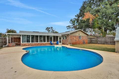 NEW Private OrangePark PoolHome wsh/dry Beach45mn
