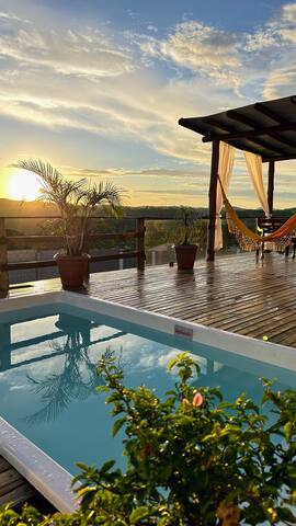 Entire home with 1 bedrooms in Tiradentes - Chalé privativo/hidro, piscina aquecida-Tiradentes