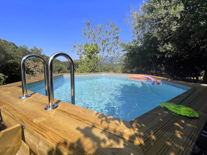 Maison 100 Au Calme, Piscine - Santa Giulia