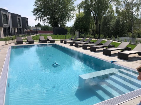 25h-SPA-Residenz POOLs IN & OUT, Garden & Beach