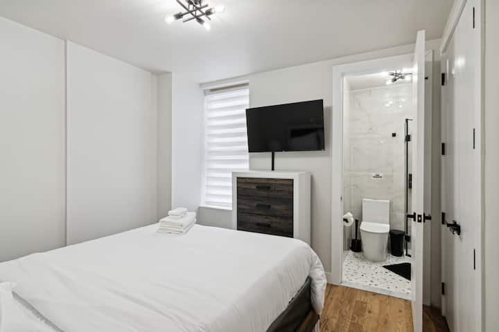 dhoma gjumi dhe banja të pajisura plotësisht