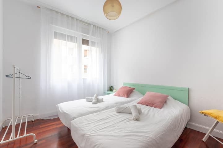 Spálňa s dvoma samostatnými lôžkami