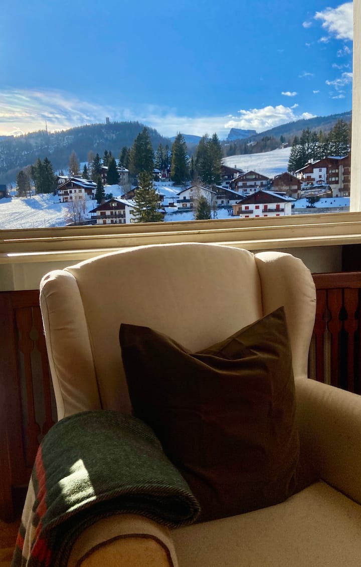 Appartamento Con Balcone Vista Tofane Free Parking - Cortina d'Ampezzo