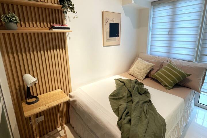 Bedroom 1 with balcony