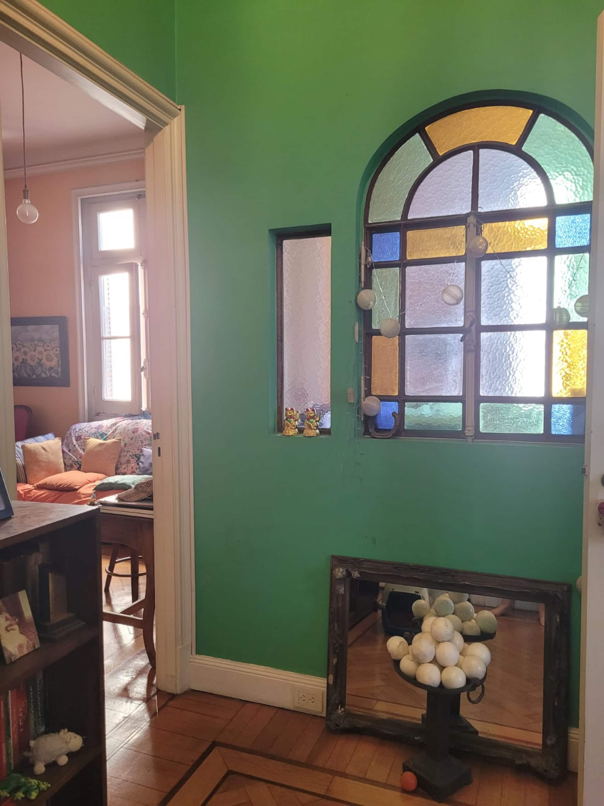 Balvanera: bright and conveniently located