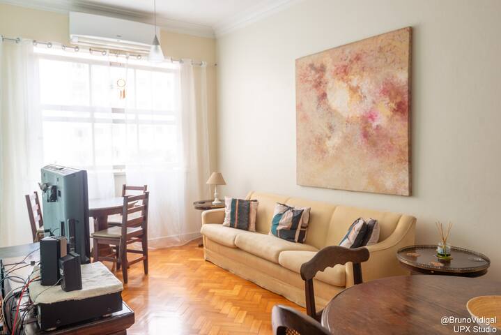 Ap de alto padrão em copa/ipa, 6 minutos da praia. gallery image 2