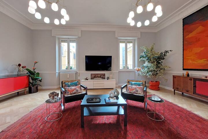 Luxury Terrace Rome Apartment gallery image 3