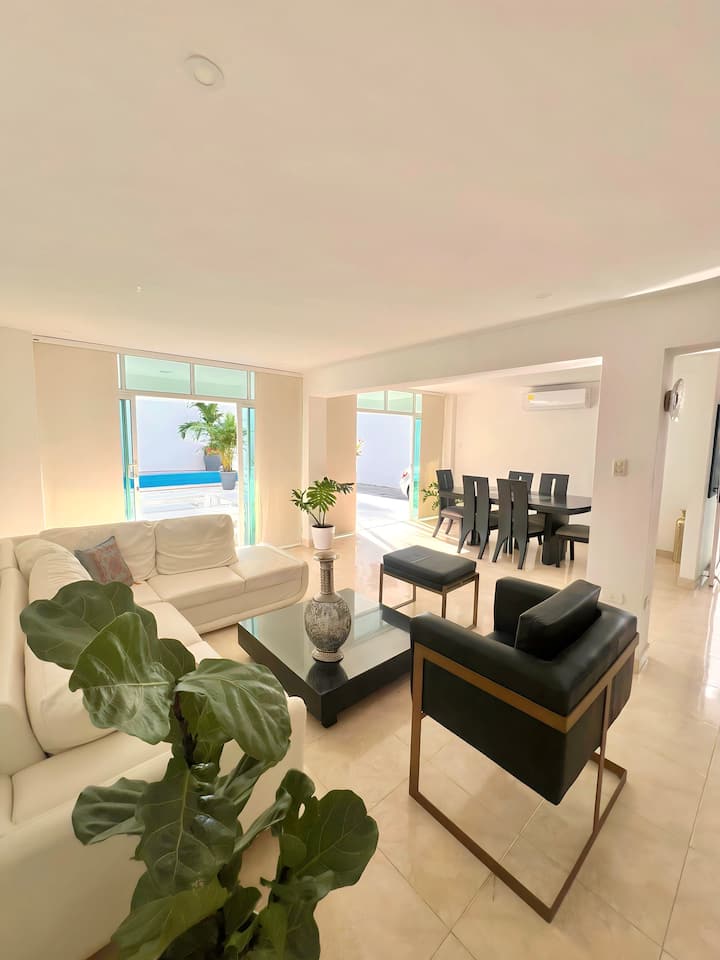 Casa Con Piscina Privada Para Grupos Y Familia - Cartagena de Indias