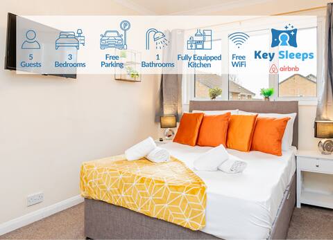 Quiet Contractor Home with Free Parking & Garden