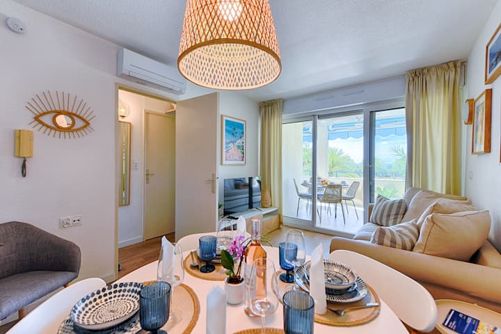 Superbe Appartment Avec Vue Mer - Antibes