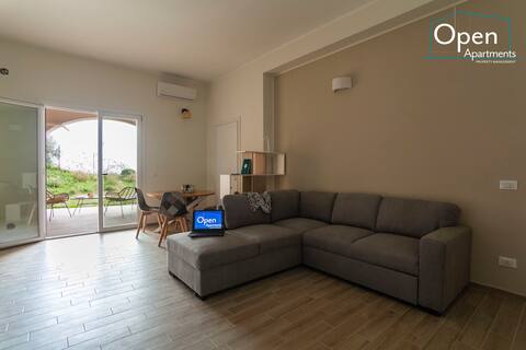 Blue View between the sky and the sea